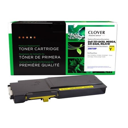 Clover Imaging Group Imaging Remanufactured High Yield Yellow Toner Cartridge 200738P